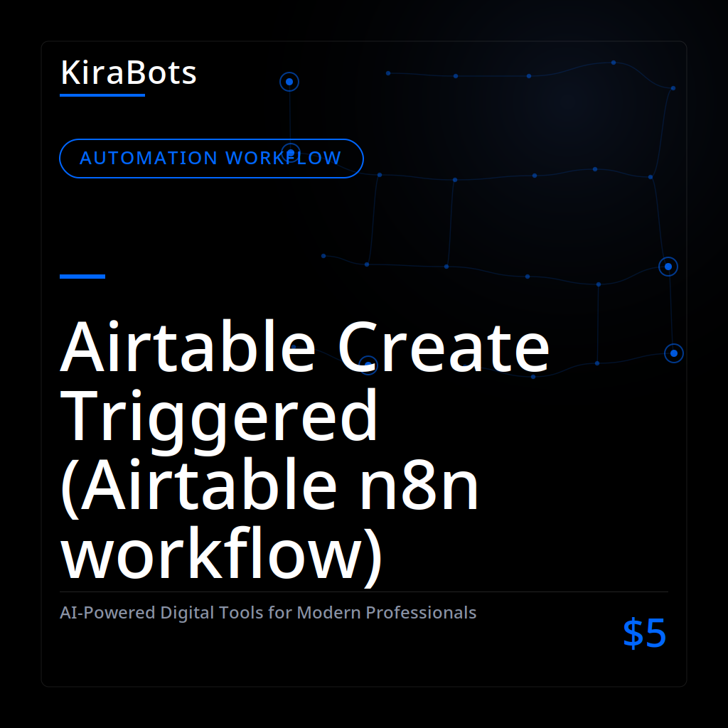 Airtable Create Triggered (Airtable n8n workflow)