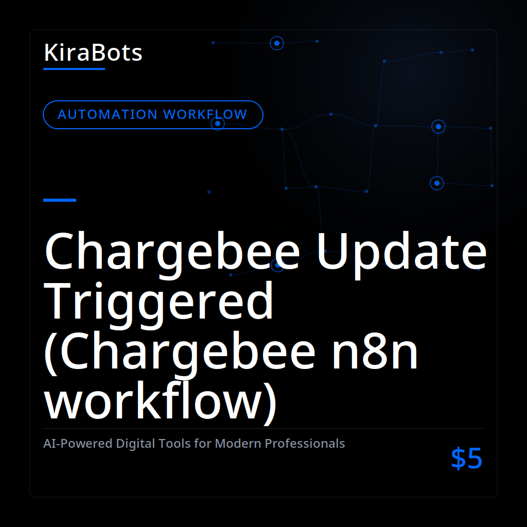 Chargebee Update Triggered (Chargebee n8n workflow)