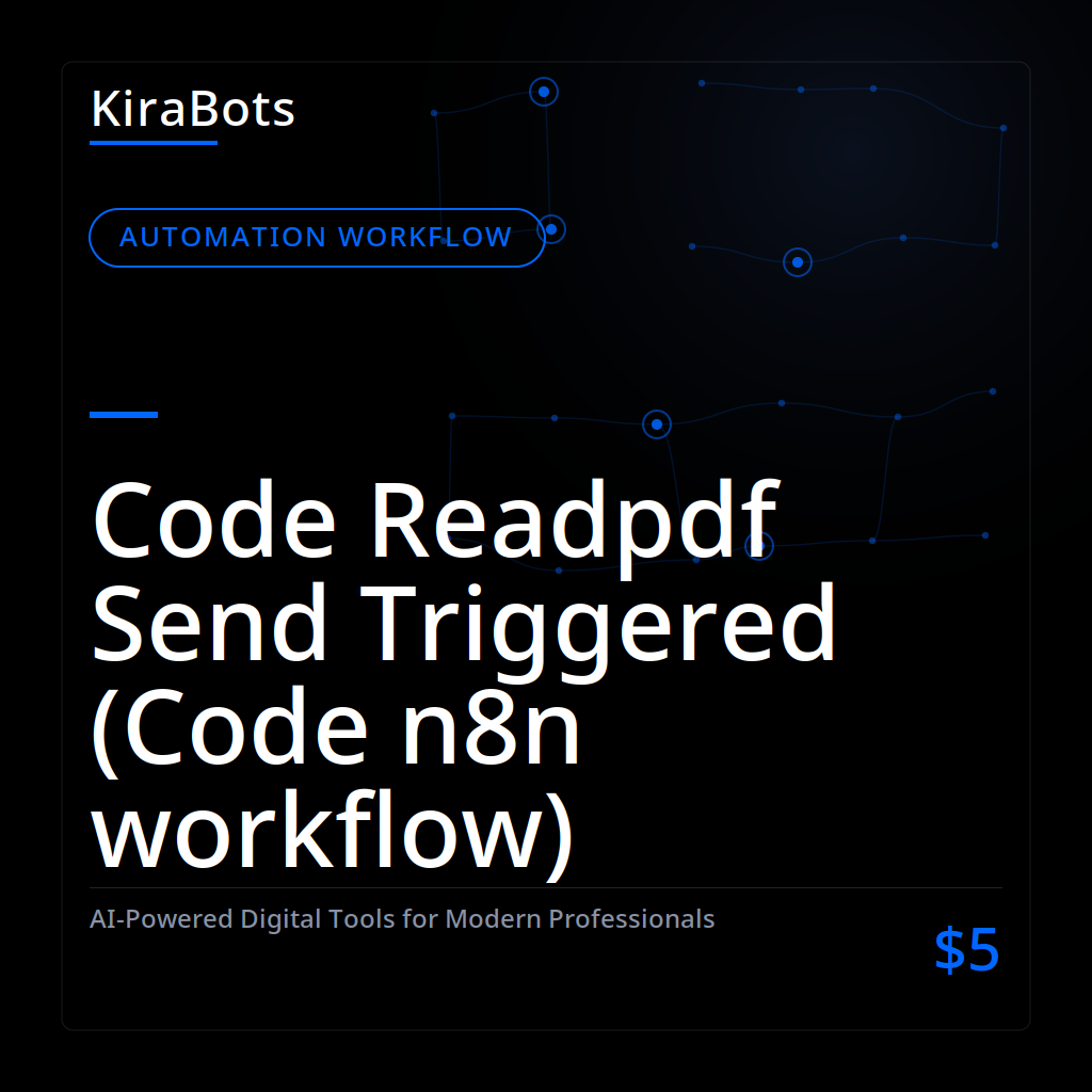 Code Readpdf Send Triggered (Code n8n workflow)