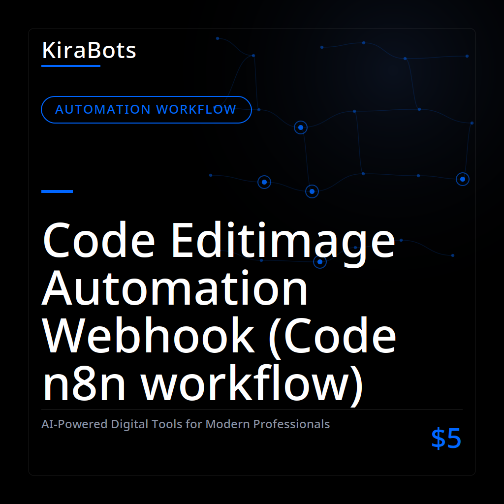 Code Editimage Automation Webhook (Code n8n workflow)