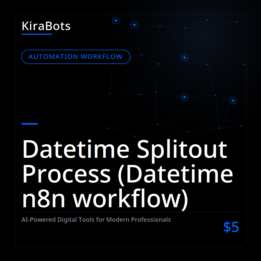 Datetime Splitout Process (Datetime n8n workflow)