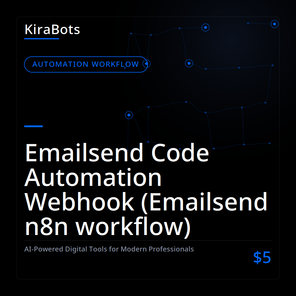 Emailsend Code Automation Webhook (Emailsend n8n workflow)
