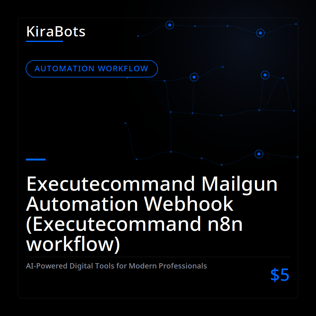 Executecommand Mailgun Automation Webhook (Executecommand n8n workflow)