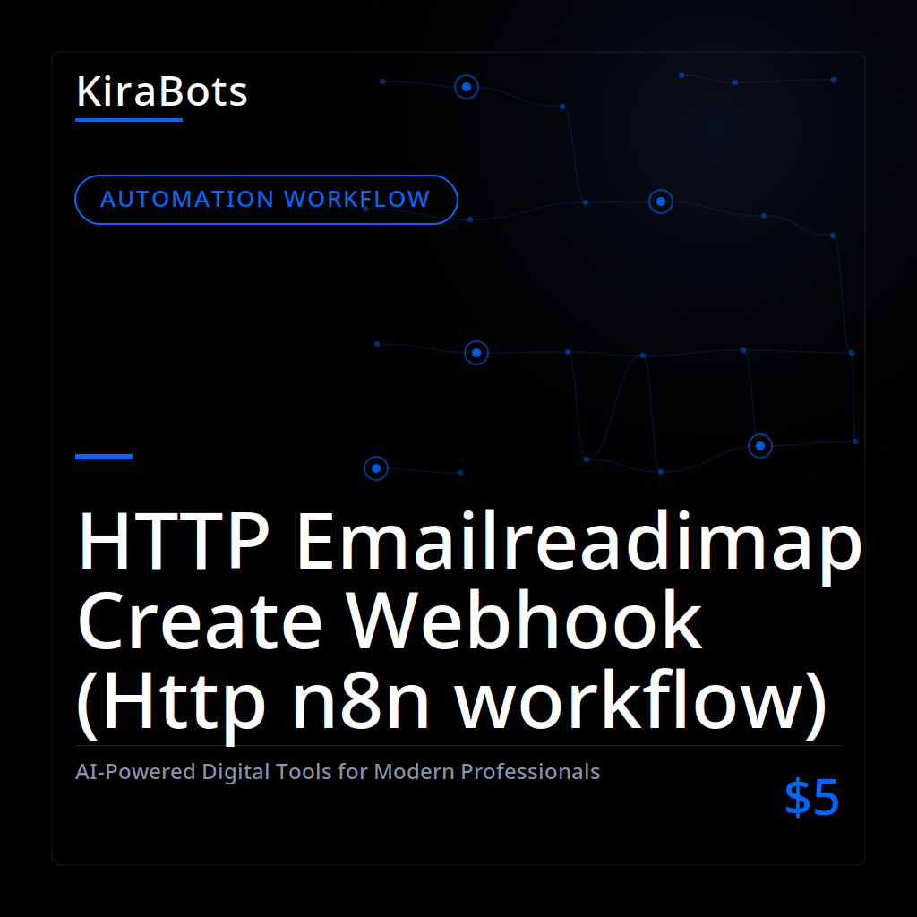 HTTP Emailreadimap Create Webhook (Http n8n workflow)