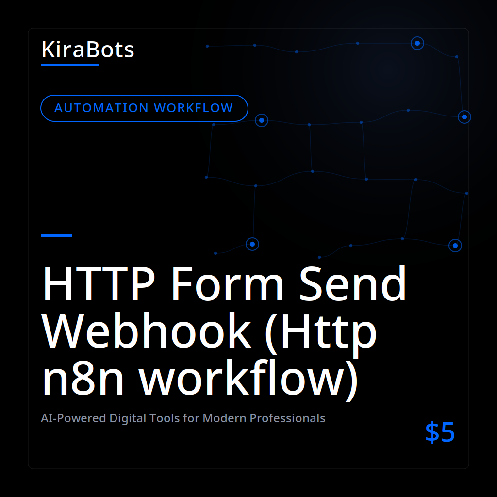 HTTP Form Send Webhook (Http n8n workflow)