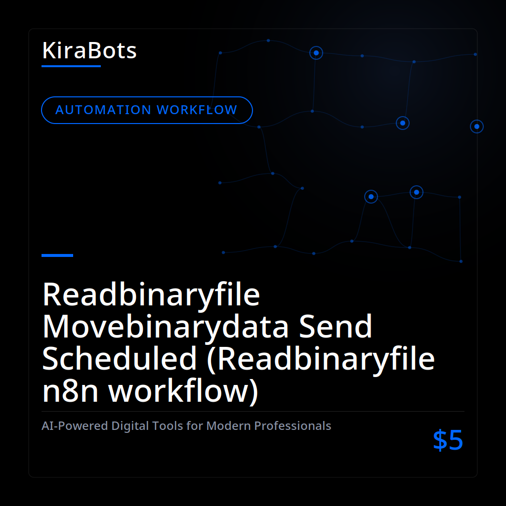 Readbinaryfile Movebinarydata Send Scheduled (Readbinaryfile n8n workflow)