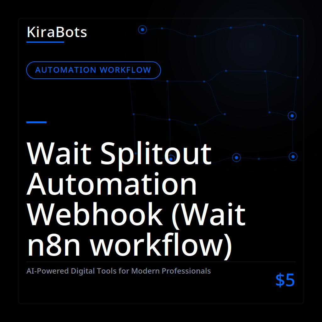 Wait Splitout Automation Webhook (Wait n8n workflow)