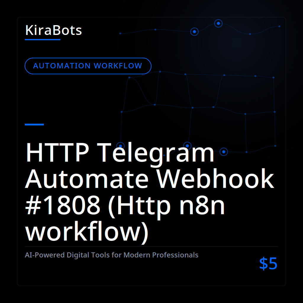 HTTP Telegram Automate Webhook #1808 (Http n8n workflow)