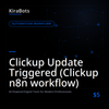 Clickup Update Triggered (Clickup n8n workflow)