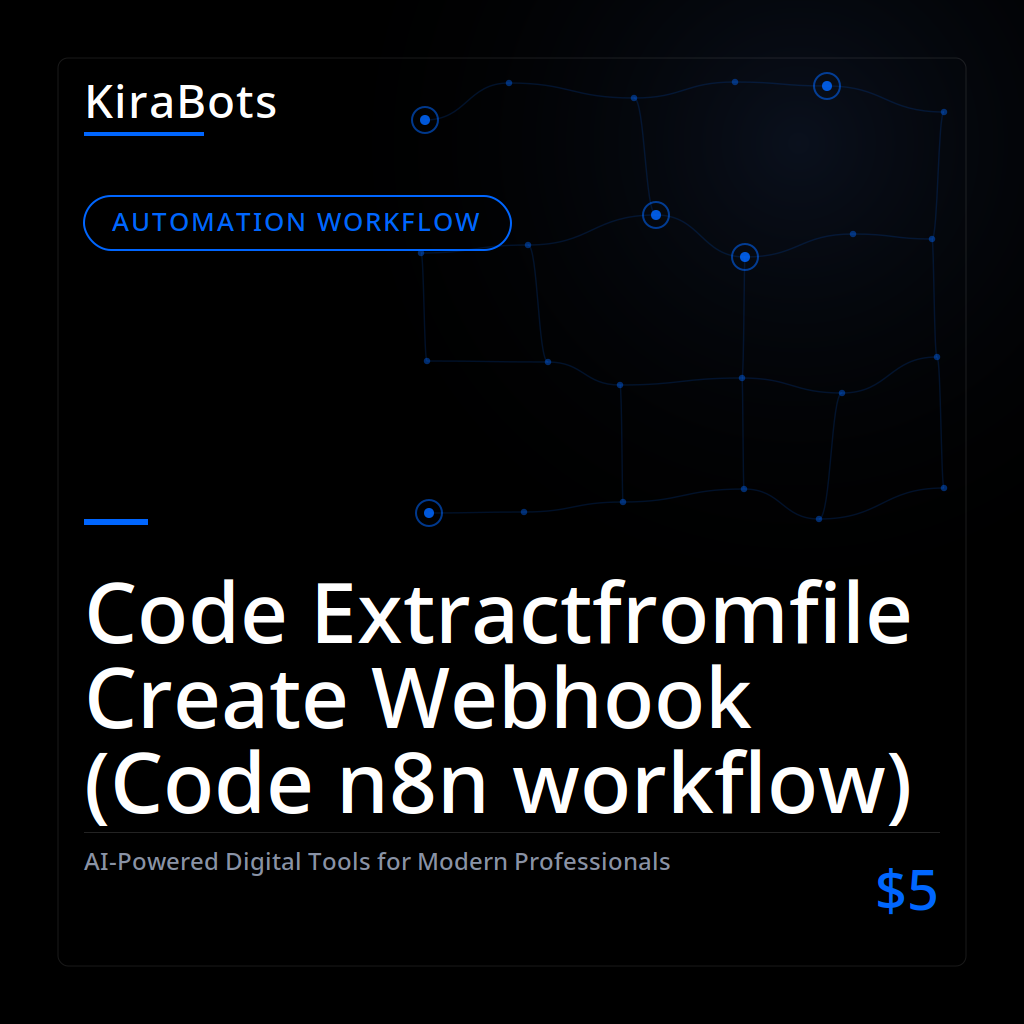 Code Extractfromfile Create Webhook (Code n8n workflow)