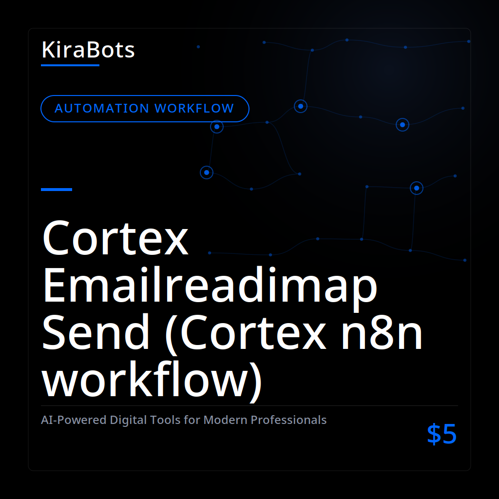 Cortex Emailreadimap Send (Cortex n8n workflow)
