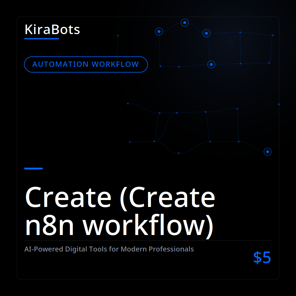 Create (Create n8n workflow)