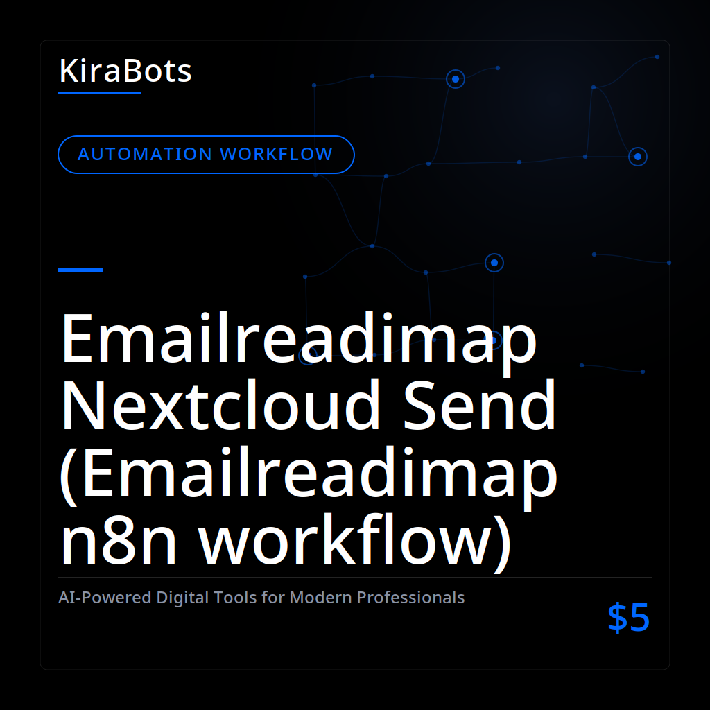Emailreadimap Nextcloud Send (Emailreadimap n8n workflow)