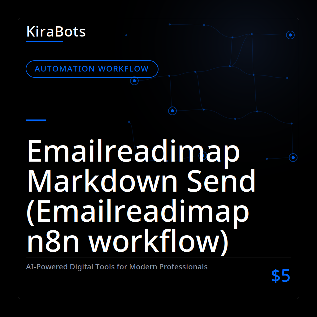 Emailreadimap Markdown Send (Emailreadimap n8n workflow)