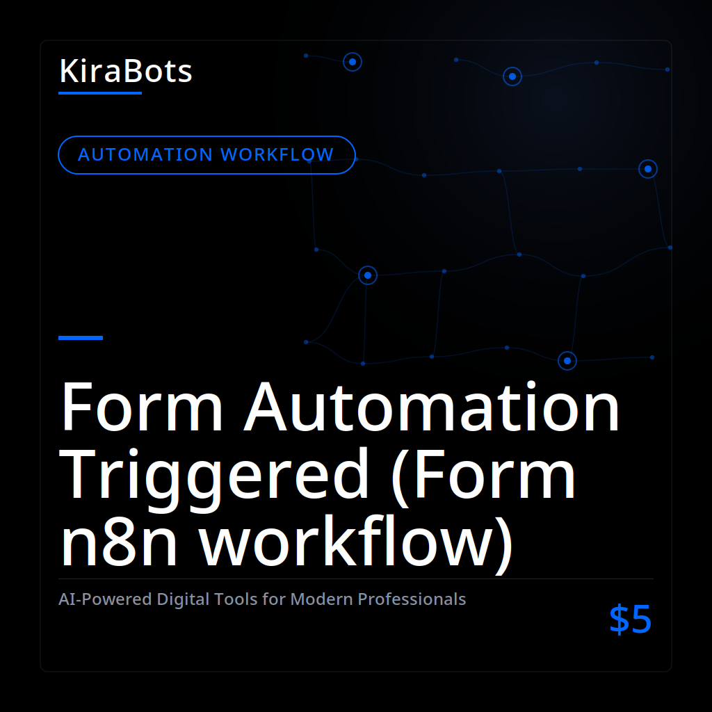 Form Automation Triggered (Form n8n workflow)