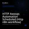HTTP Awssqs Automation Scheduled (Http n8n workflow)