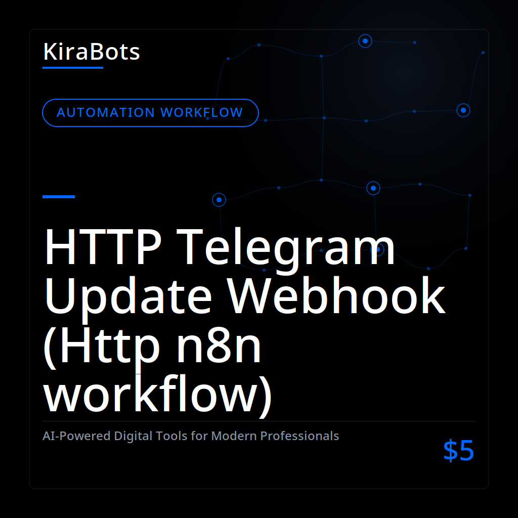 HTTP Telegram Update Webhook (Http n8n workflow)
