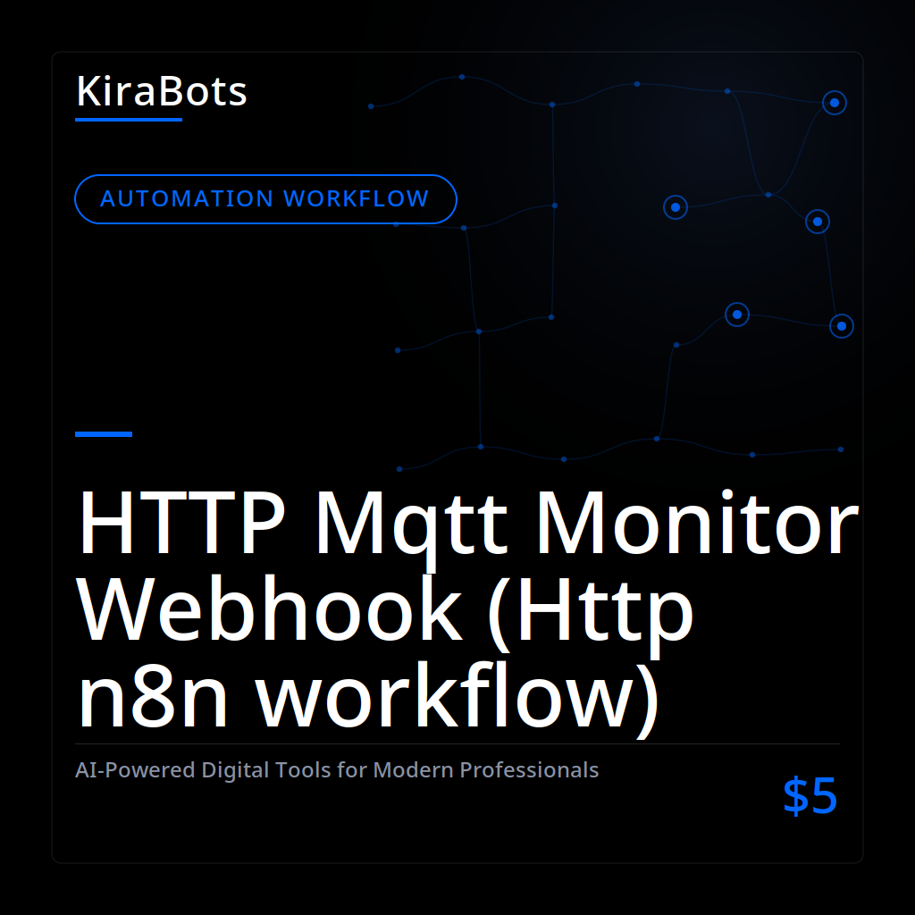 HTTP Mqtt Monitor Webhook (Http n8n workflow)