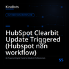HubSpot Clearbit Update Triggered (Hubspot n8n workflow)