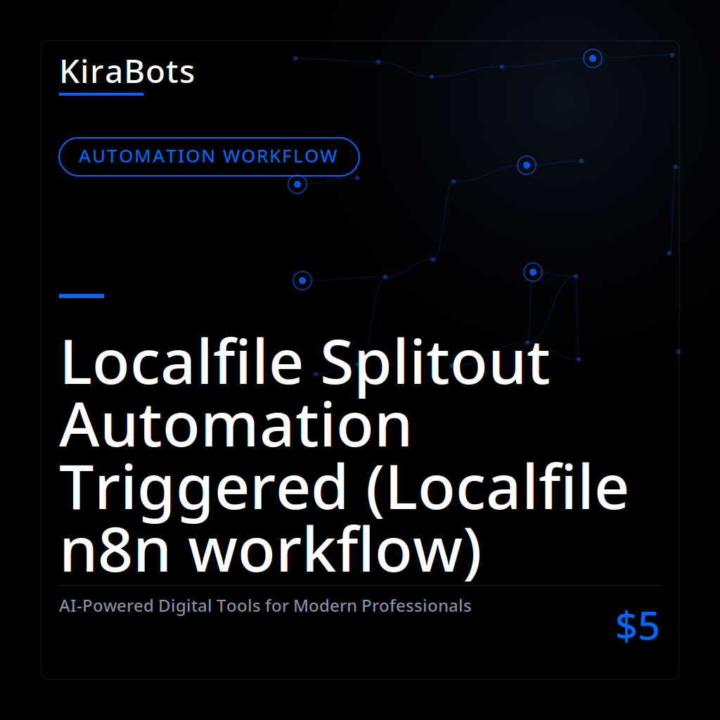 Localfile Splitout Automation Triggered (Localfile n8n workflow)