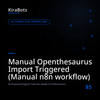 Manual Openthesaurus Import Triggered (Manual n8n workflow)