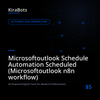 Microsoftoutlook Schedule Automation Scheduled (Microsoftoutlook n8n workflow)