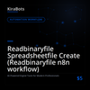 Readbinaryfile Spreadsheetfile Create (Readbinaryfile n8n workflow)