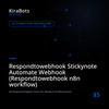 Respondtowebhook Stickynote Automate Webhook (Respondtowebhook n8n workflow)