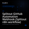 Splitout GitHub Automation Webhook (Splitout n8n workflow)
