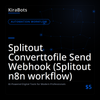 Splitout Converttofile Send Webhook (Splitout n8n workflow)