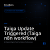 Taiga Update Triggered (Taiga n8n workflow)