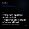 Telegram Splitout Automation Triggered (Telegram n8n workflow)