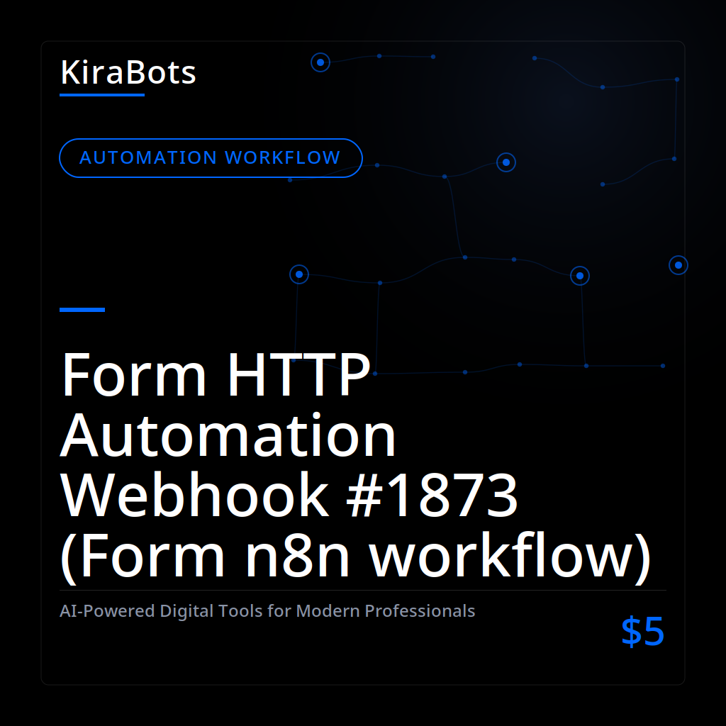 Form HTTP Automation Webhook #1873 (Form n8n workflow)