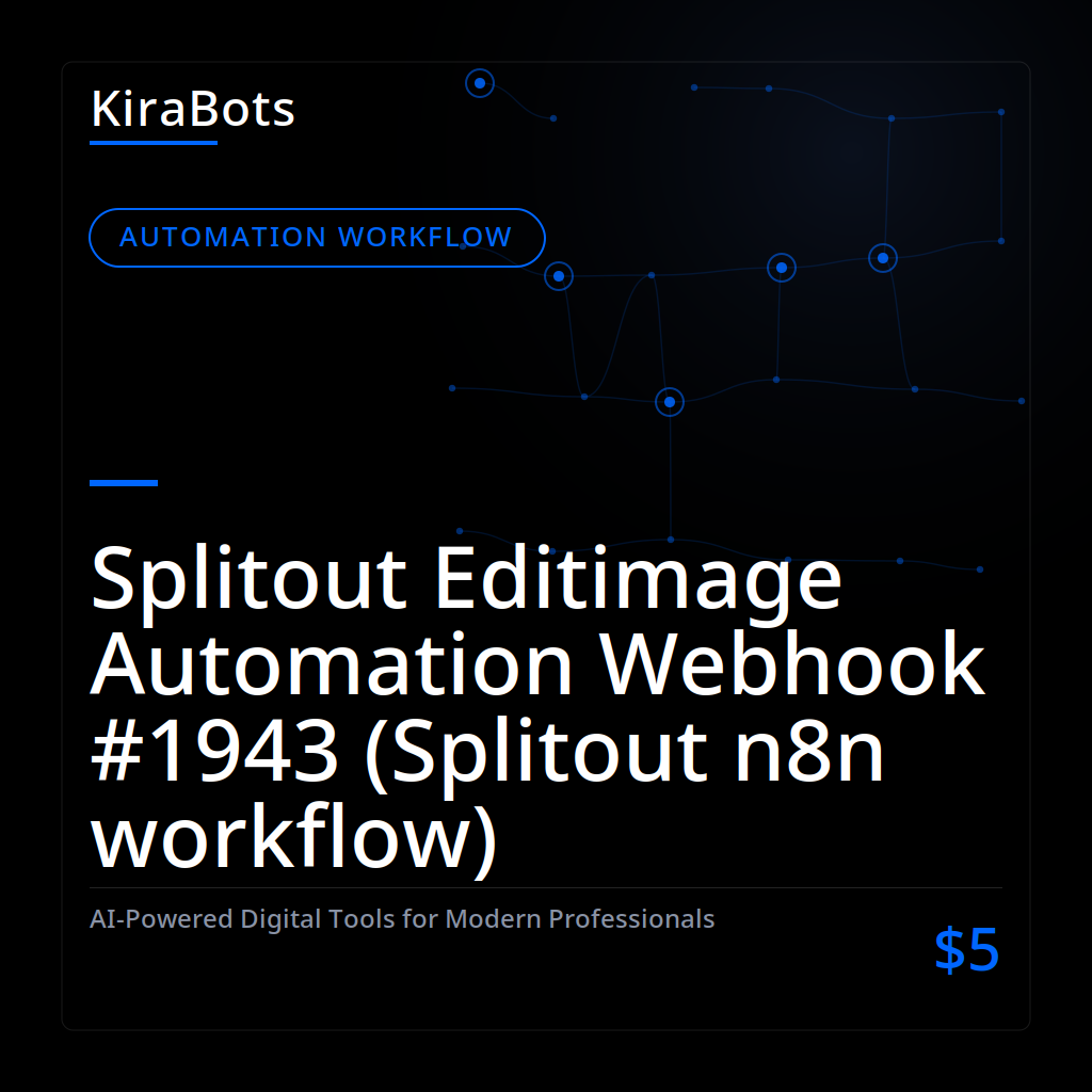 Splitout Editimage Automation Webhook #1943 (Splitout n8n workflow)