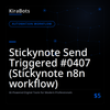 Stickynote Send Triggered #0407 (Stickynote n8n workflow)