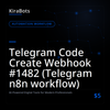 Telegram Code Create Webhook #1482 (Telegram n8n workflow)