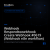 Webhook Respondtowebhook Create Webhook #0619 (Webhook n8n workflow)